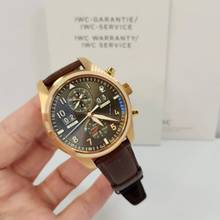 Thumbnail von IWC Fliegeruhr Spitfire Perpetual Calendar Digital Date-Month Pilot Spitfire Perpetual Calendar Flyback Ouro Rosé 46mm Completo