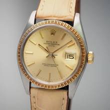 Thumbnail von Rolex Oyster Perpetual Date Automatik 1505,Stahl/Gold 18k/750 from 1968 Rolex Box </h1>