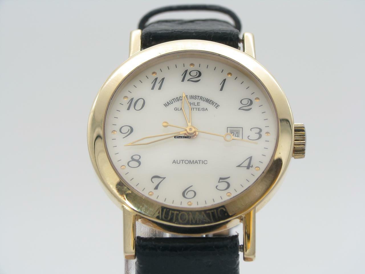 Thumbnail von Mühle Glashütte Nautische Instrumente Lady-Matic-Gold </h1>