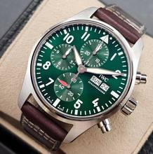 Thumbnail von IWC Fliegeruhr Chronograph Pilot Chronograph 41mm IW388103 Green Dial Unworn/New Condition Full Set 1-2026
