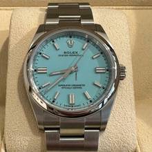 Thumbnail von Rolex Oyster Perpetual 36 126000 2024/06 tiffany Eu white tag unworn ungetragen B&P 36mm </h1>