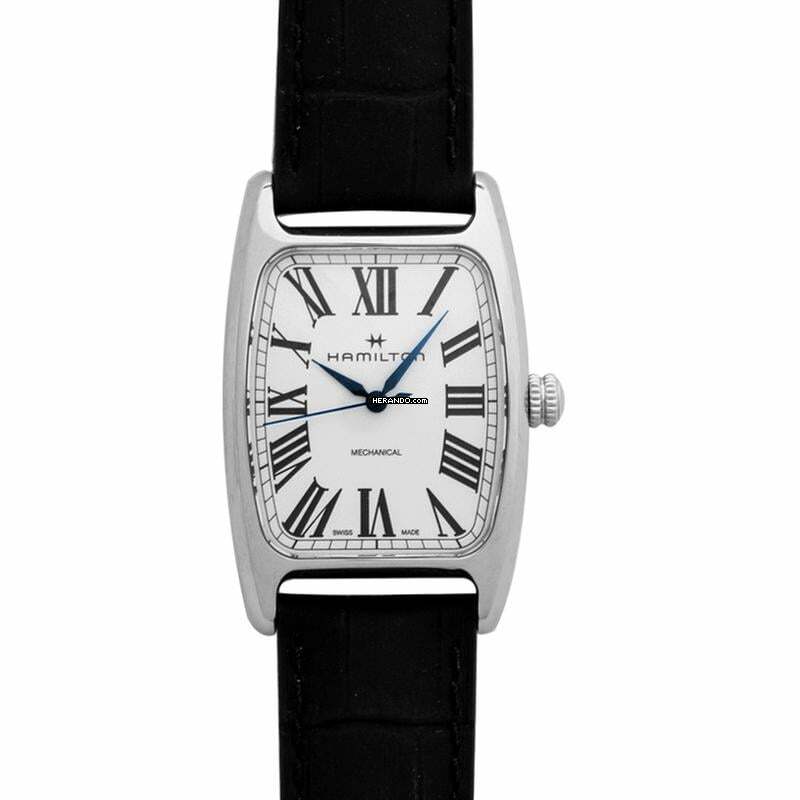 Hamilton H13519711 - American Classic Manual-winding White Dial Stainless Steel Men's Watch </h1>