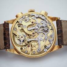 Thumbnail von Lemania Chronograph Vintage Cal.15TL - Gold 18k/750 </h1>