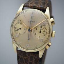 Thumbnail von Lemania Chronograph Vintage Cal.15TL - Gold 18k/750 </h1>