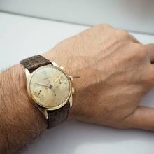 Thumbnail von Lemania Chronograph Vintage Cal.15TL - Gold 18k/750 </h1>