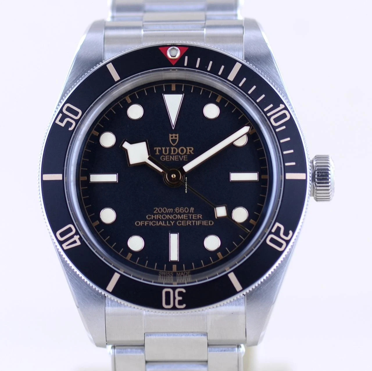  Tudor Black Bay Fifty-Eight Top No-Date Diver Stahlband Automatic B+P 