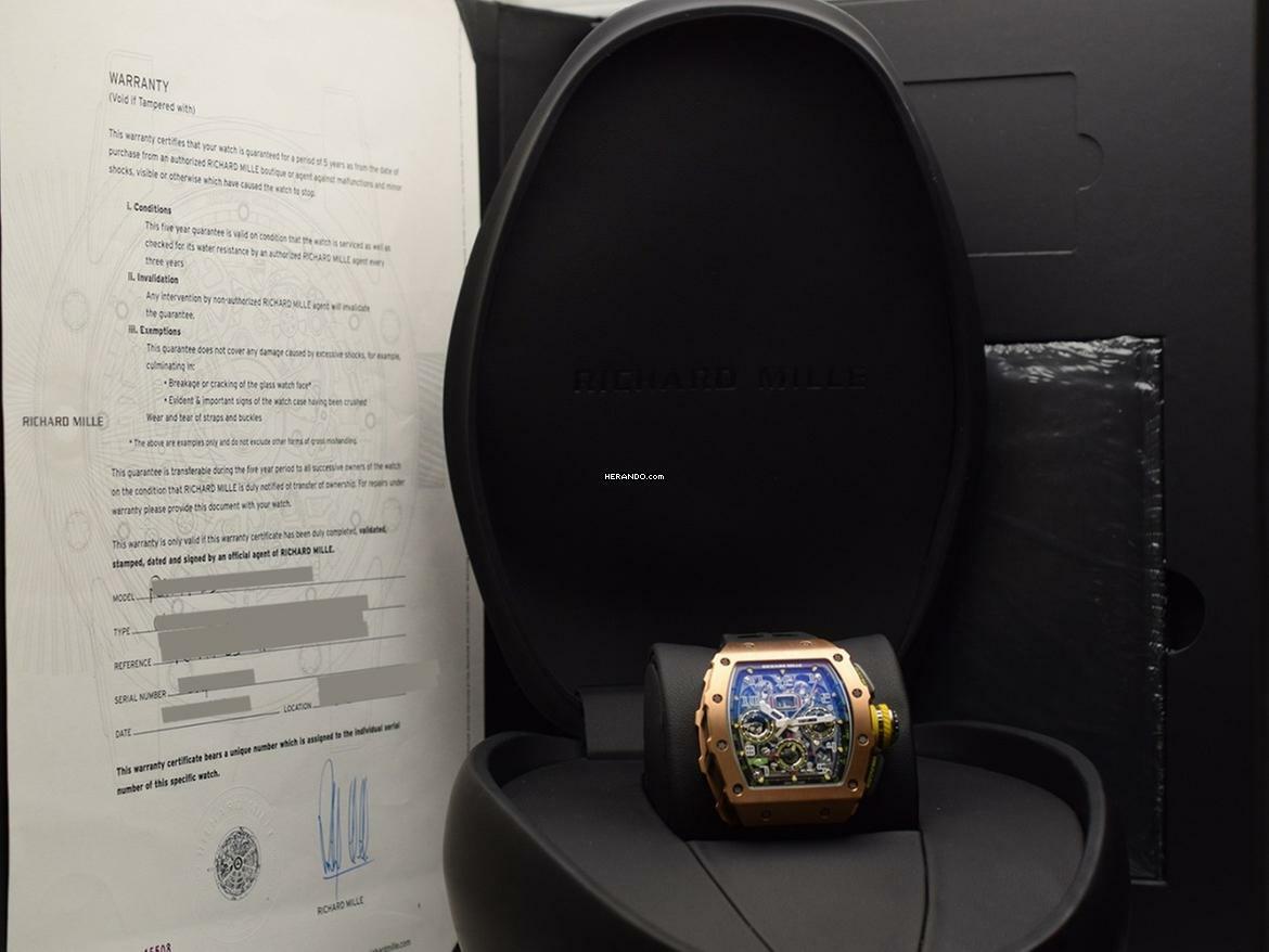 Thumbnail von Richard Mille RM 011 Rm11-03 Rose Gold - Titanium