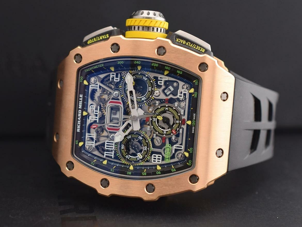 Thumbnail von Richard Mille RM 011 Rm11-03 Rose Gold - Titanium