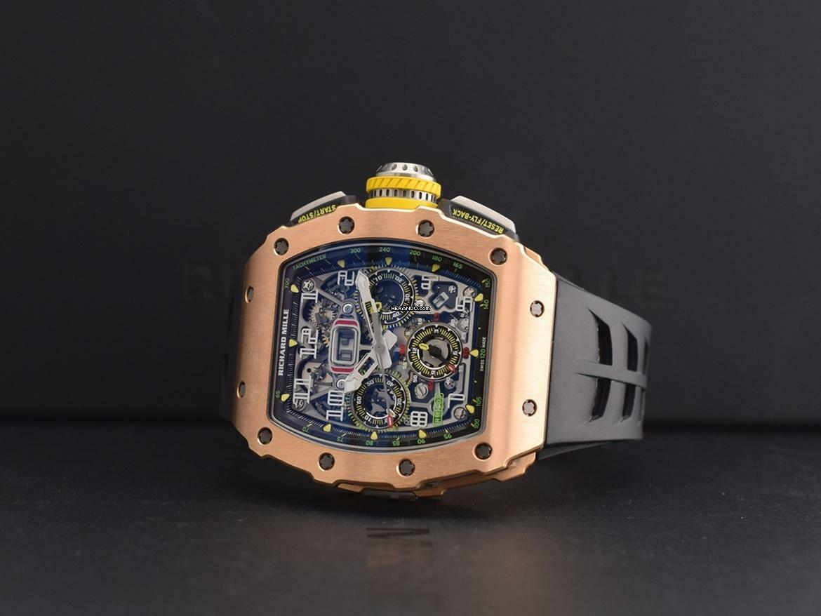 Thumbnail von Richard Mille RM 011 Rm11-03 Rose Gold - Titanium