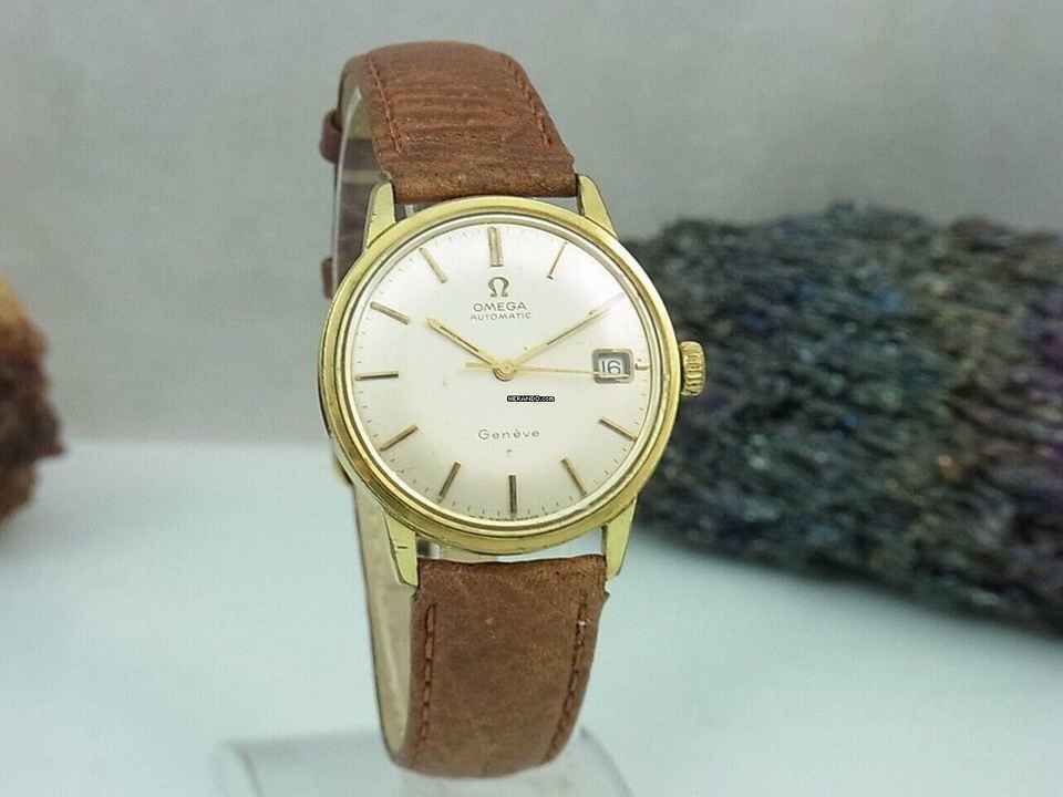  Omega Seamaster Geneve Seamaster Automatic Vintage Herrenuhr Vergoldet Ø 34 Mm Cal. 565 </h1> 