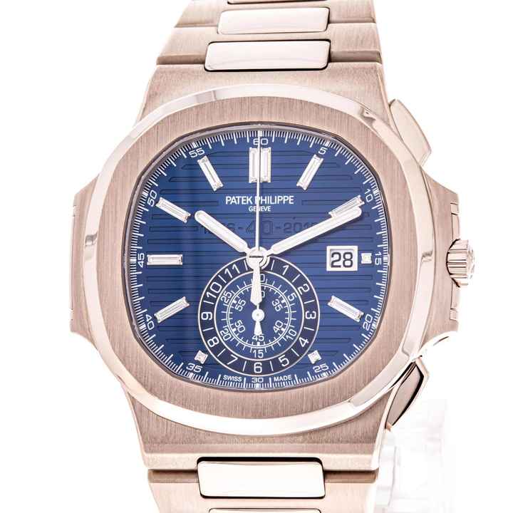  Patek Philippe Nautilus 44 White Gold 40th Anniversary 5976/1G-001 like NEW 2017 Full Set 