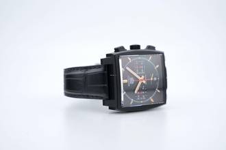 Thumbnail von TAG Heuer Monaco Calibre Heuer 02 Titanium DLC Black Dial - With Box And Papers - 24 Months Warranty CBL2180.FC6497 2022
