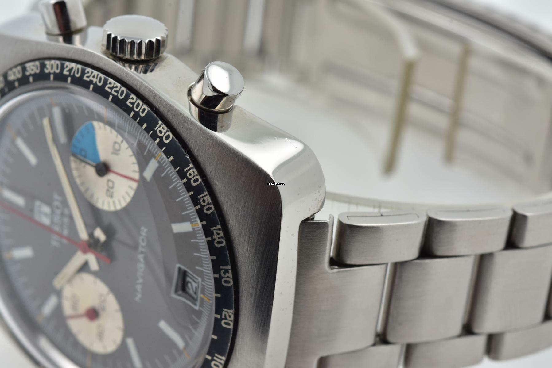 Thumbnail von Tissot Navigator Chronograph 40532 Vintage Mint