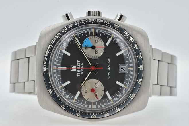  Tissot Navigator Chronograph 40532 Vintage Mint  