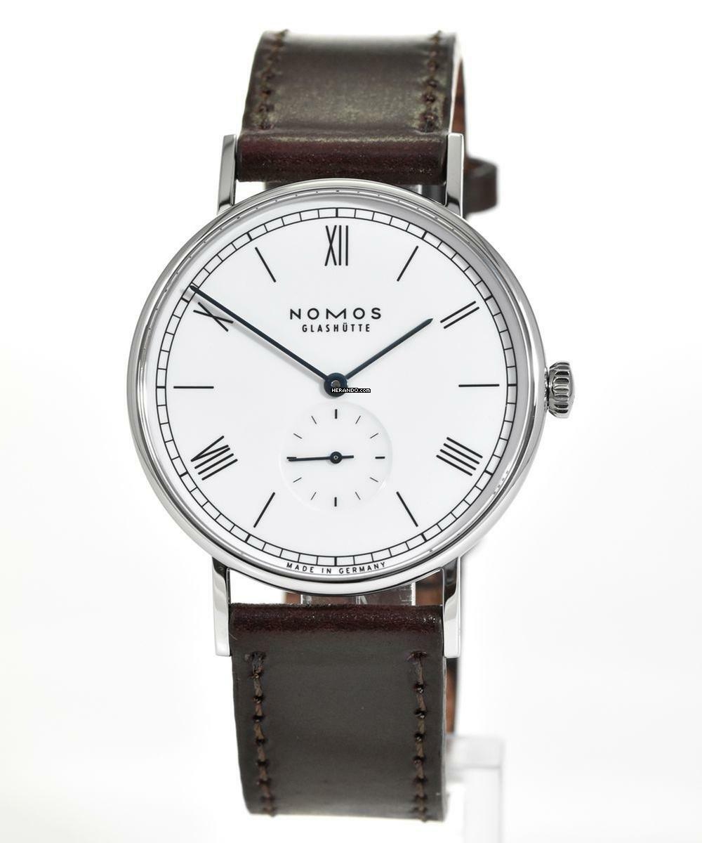  NOMOS Ludwig 38 emailleweiß Ref. 236  