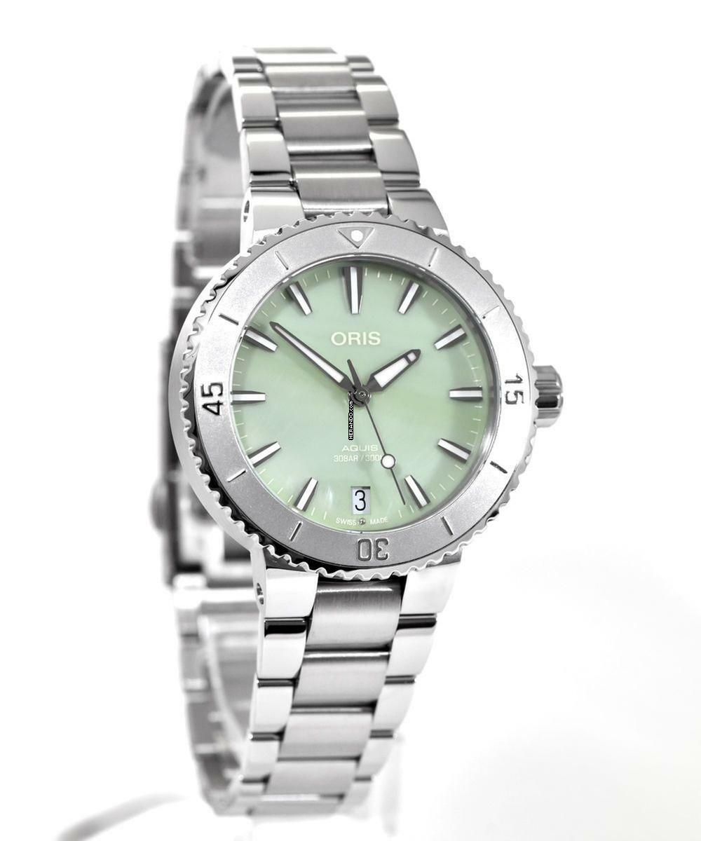  Oris Aquis Date 36,5mm 25,5% gespart 