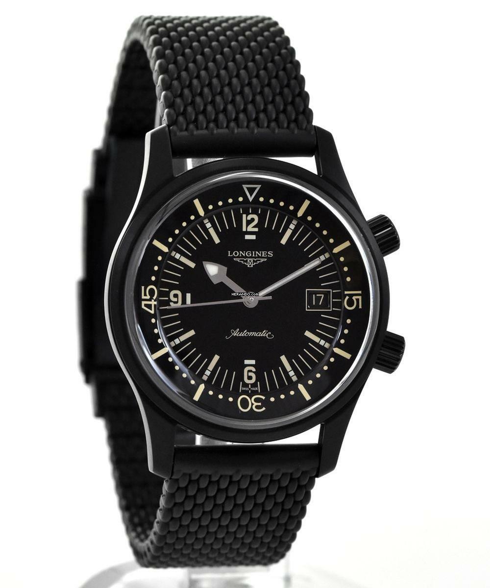  Longines Legend Diver 42mm Ref. L3.774.2.50.9 