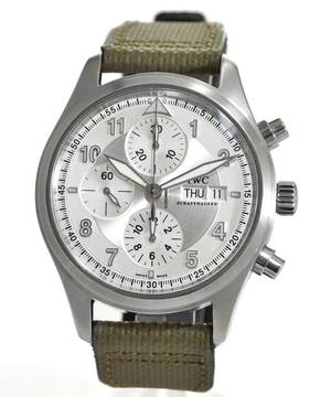  IWC Fliegeruhr Spitfire Chronograph Fliegerchronograph Spitfire Automatik Ref. 3717-02 </h1> 