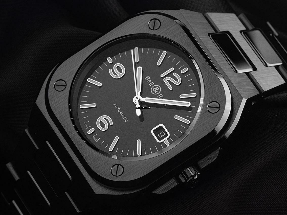 Thumbnail von Bell & Ross BR 05 Black Ceramik Ref.BR05A-BL-CE SCE 2024 Full Set Neu