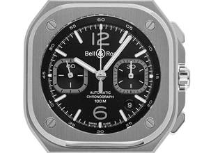 Thumbnail von Bell & Ross BR 05 Chrono Black Steel Ref.BR05C-BLC-ST SST 2024 Full Set Neu