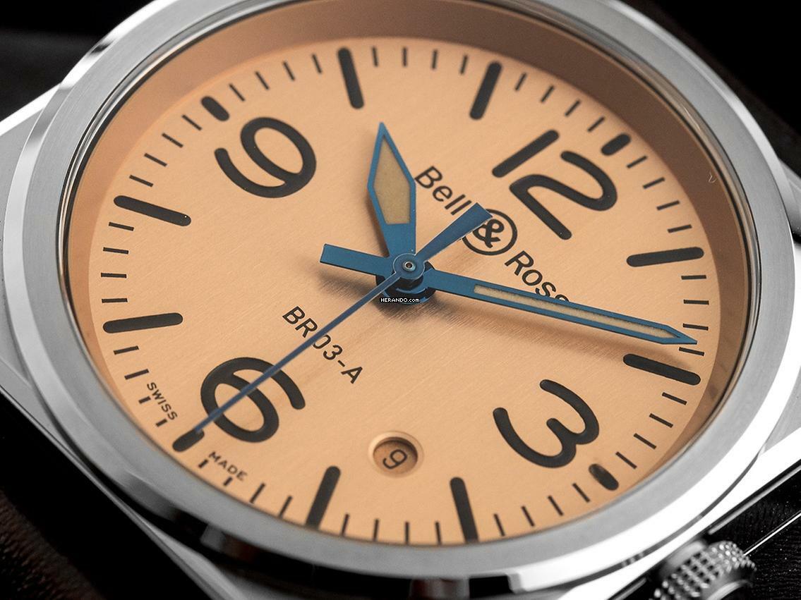 Thumbnail von Bell & Ross BR 03 Copper Ref.BR03A-GB-ST/SCA 2024 Full Set Neu