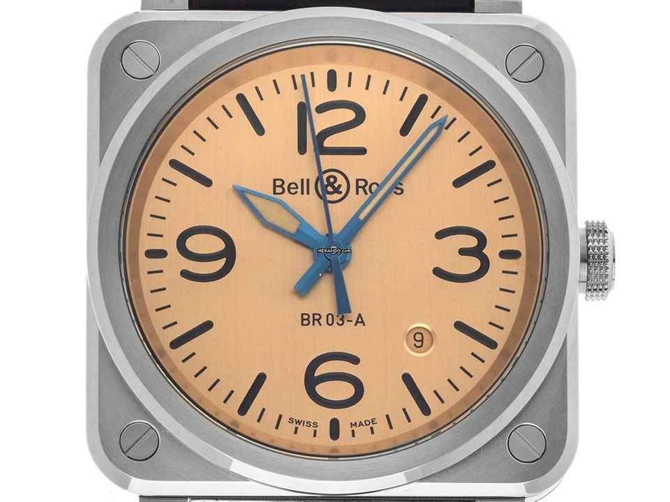  Bell & Ross BR 03 Copper Ref.BR03A-GB-ST/SCA 2024 Full Set Neu  