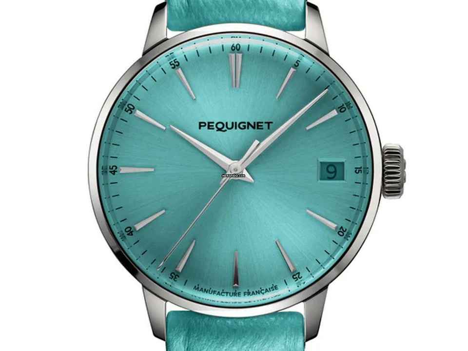  Pequignet Attitude Ocean Blue Ref.9064473 CV Full Set Neu  