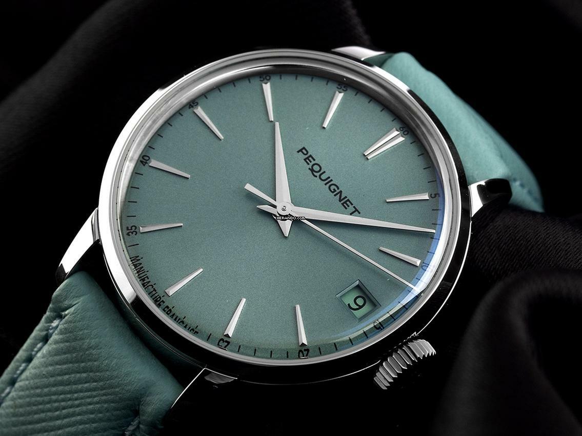 Thumbnail von Pequignet Attitude Ocean Blue Ref.9064473 CV Full Set Neu