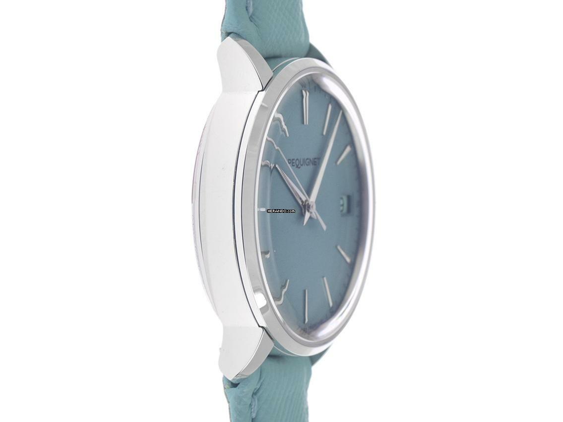 Thumbnail von Pequignet Attitude Ocean Blue Ref.9064473 CV Full Set Neu