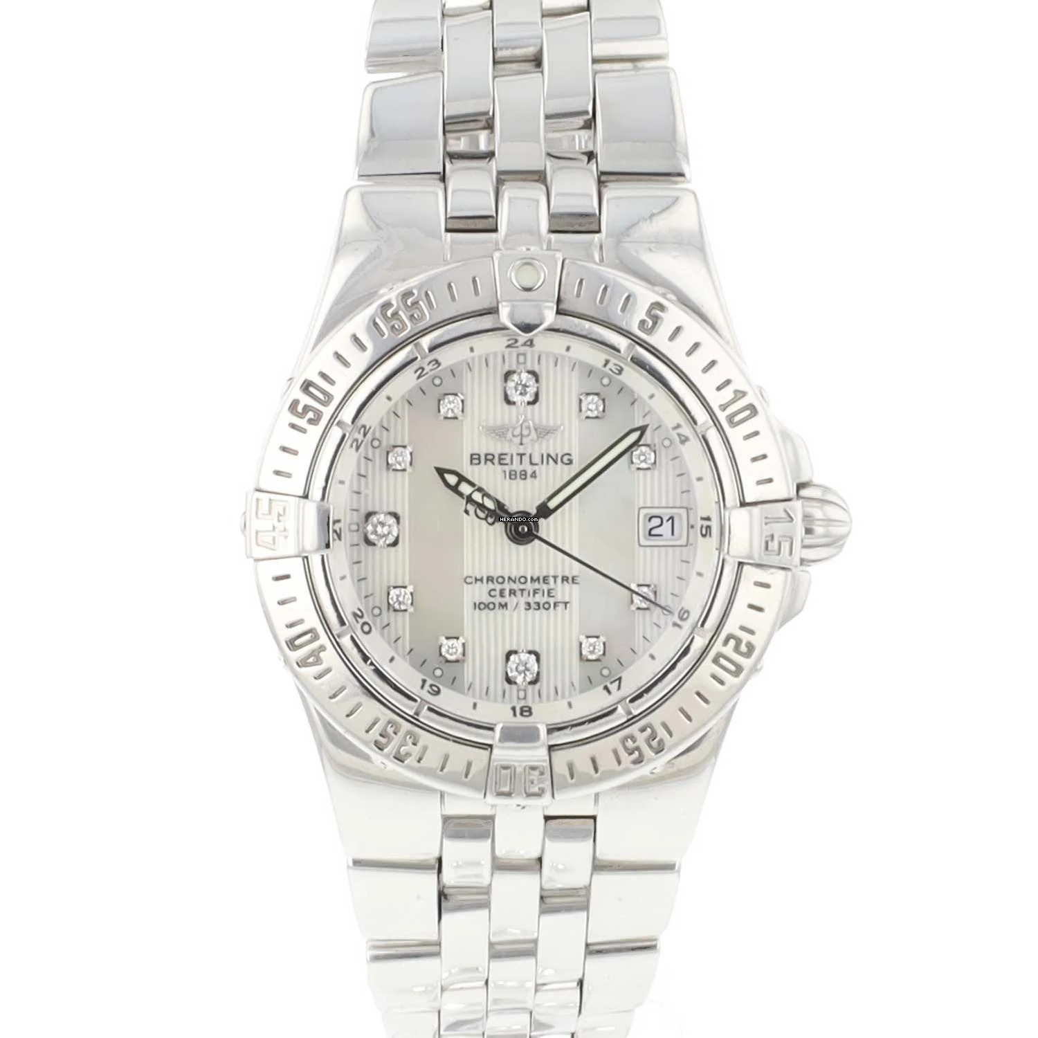  Breitling Starliner Lady MoP Dial Diamonds </h1> 