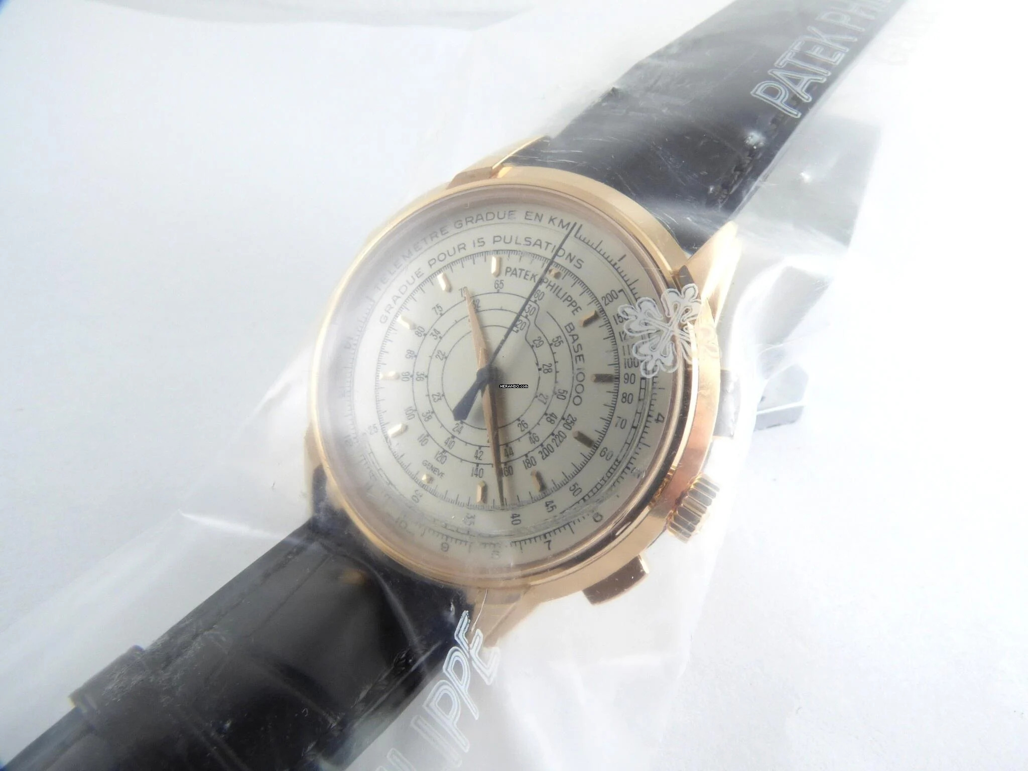  Patek Philippe Chronograph 175th Anniversary Rosegold Multi-Scale Chronograph </h1> 