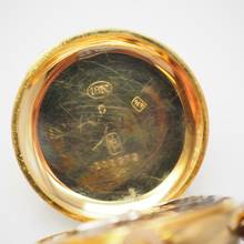 Thumbnail von Hasler Chronometer Chronograph Vintage Gold 18k/750 um 1930