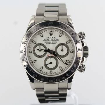  Rolex Daytona 2005//40MM//WHITE DIAL//REF. 116520 # 643 