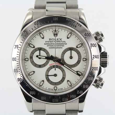  Rolex Daytona 2005//40MM//WHITE DIAL//REF. 116520 # 643 