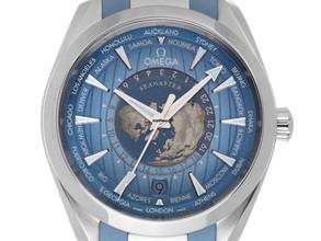 Thumbnail von Omega Seamaster Aqua Terra Worldtimer 150m GMT Woldtimer Ref.220.12.43.22.03.002 2024 Full Set Ungetragen