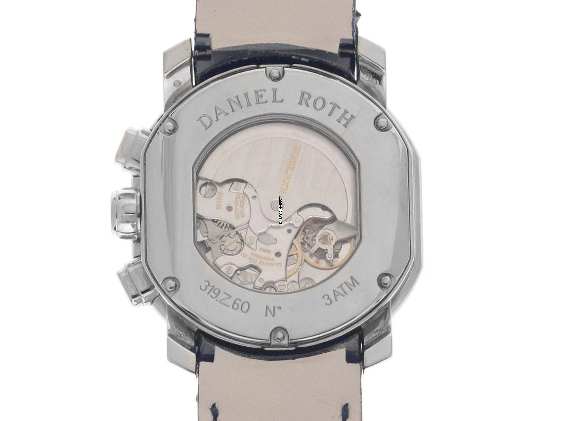 Thumbnail von Daniel Roth Papillon Chronograph Ref.319.Z.60.394.CM.BD 2005 orig.Box wie Neu Vintage </h1>