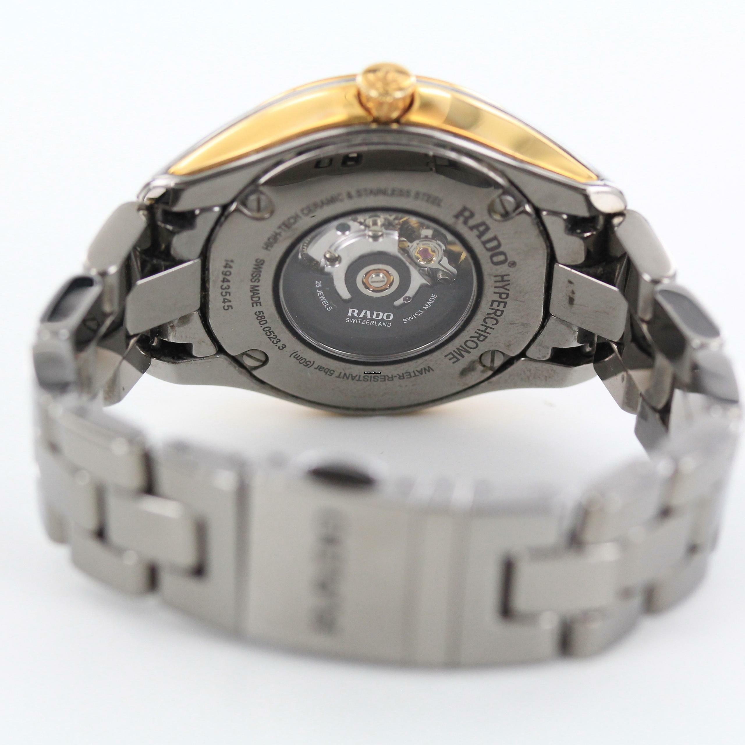 Thumbnail von Rado HyperChrome Diamonds 2018//36MM//HYPERCHROME//DIAMONDS//FULL SET//REF. 01.580.0523.3.070 # 646