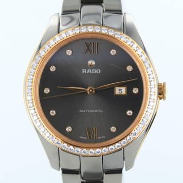  Rado HyperChrome Diamonds 2018//36MM//HYPERCHROME//DIAMONDS//FULL SET//REF. 01.580.0523.3.070 # 646 
