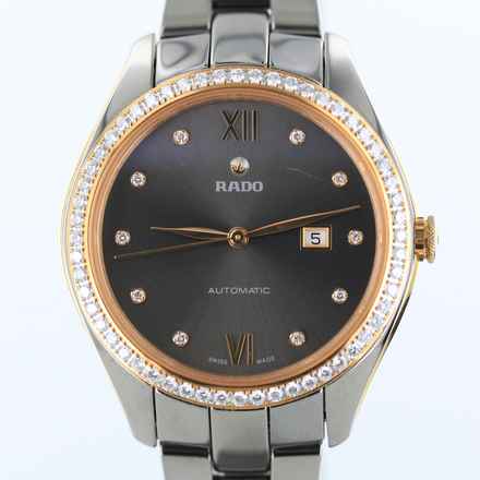  Rado HyperChrome Diamonds 2018//36MM//HYPERCHROME//DIAMONDS//FULL SET//REF. 01.580.0523.3.070 # 646 
