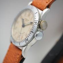 Thumbnail von Longines Weems Vintage Navigation Pilots handwound RARE 1940 </h1>