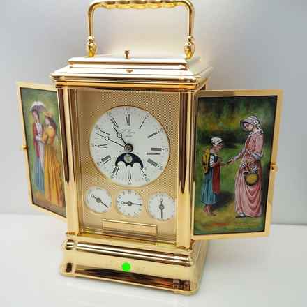  L'Epée L´ EPÉE Offiziers-Reiseuhr La Cent Cinquantenaire Tourbillon Musical Carriage clock Limited 150  