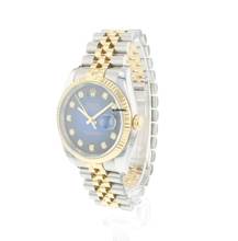 Thumbnail von Rolex Datejust 36 Steel Gold Jubilee Fluted Blue Diamond Vignette Dial