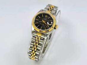 Thumbnail von Rolex Lady-Datejust no Holes Tapestry Dial </h1>
