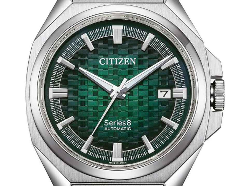  Citizen Mechanical Series 8 Ref.NB6050-51W Full Set Neu 