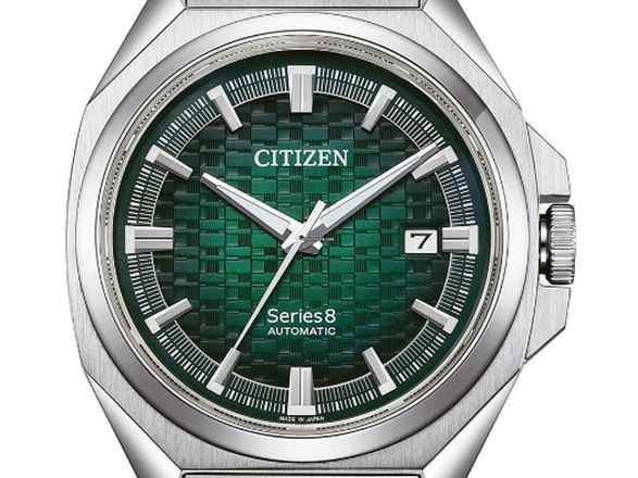  Citizen Mechanical Series 8 Ref.NB6050-51W Full Set Neu 