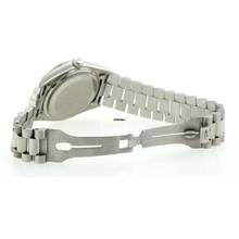 Thumbnail von Rolex Day-Date Blue Big Diamond Dial Platin Rare Reference Ref.18026 </h1>