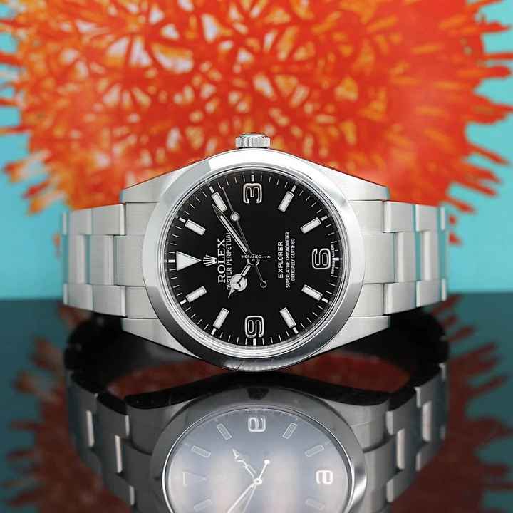  Rolex Explorer I Ref: 214270 Rolex Box & Papiere von 2015 </h1> 