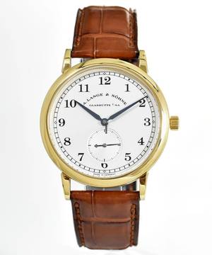  A. Lange & Söhne 1815 Handaufzug aus 750er Gelbgold Ref. 206.021  