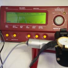 Thumbnail von Blancpain Villeret Rattrapante Chronograph 1186 Gold 18k/750 Box+Docs </h1>