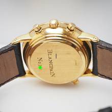 Thumbnail von Blancpain Villeret Rattrapante Chronograph 1186 Gold 18k/750 Box+Docs </h1>